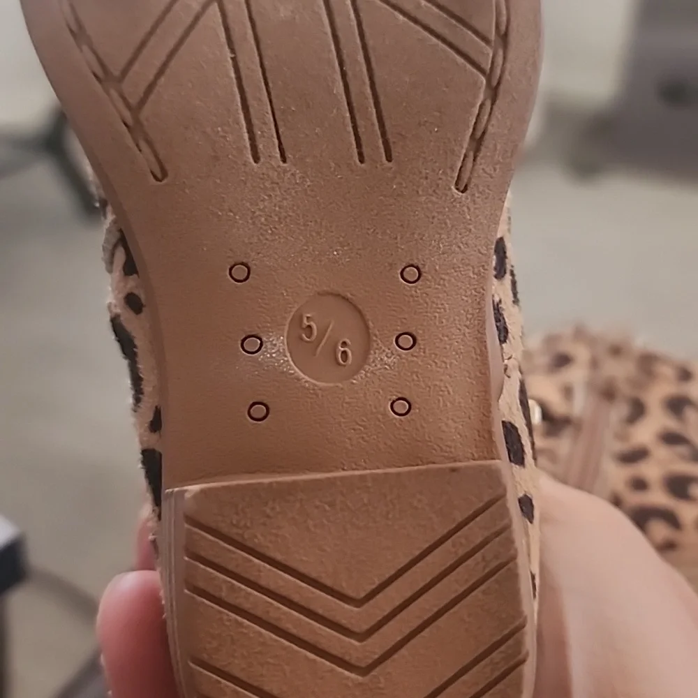Lily & Dan Toddlers leopard Ankle Boots